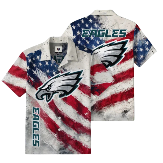 LIMITED EDITION - NEW CUSTOMIZED NFL02 PPE PHILADELPHIA EAGLES UNISEX HAWAIIAN SHIRT