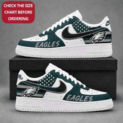 [SPECIAL OFFER] NEW CUSTOMIZED NFL02 PPE PHILADELPHIA EAGLES AF1 SHOES