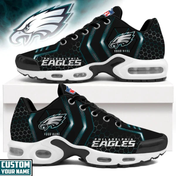 [SPECIAL OFFER] NEW CUSTOMIZED NFL02 PPE PHILADELPHIA EAGLES AIR MAX PLUS SNEAKERS
