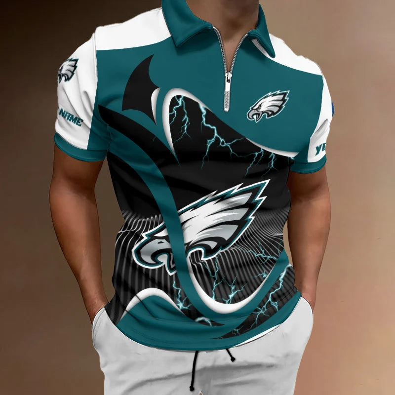 LIMITED EDITION - NEW CUSTOMIZED NFL02 PPE PHILADELPHIA EAGLES T-SHIRT, POLO SHIRT, ZIP POLO SHIRT, SWEATSHIRT, HOODIE & ZIP HOODIE
