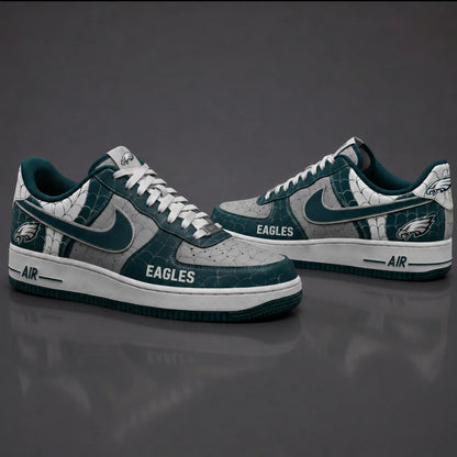 [SPECIAL OFFER] NEW CUSTOMIZED NFL02 PPE PHILADELPHIA EAGLES x SPIDER AF1 SHOES
