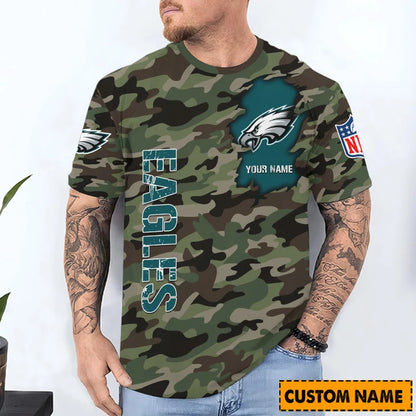 LIMITED EDITION - NEW CUSTOMIZED NFL02 PPE PHILADELPHIA EAGLES T-SHIRT, POLO SHIRT, ZIP POLO SHIRT, SWEATSHIRT, HOODIE & ZIP HOODIE