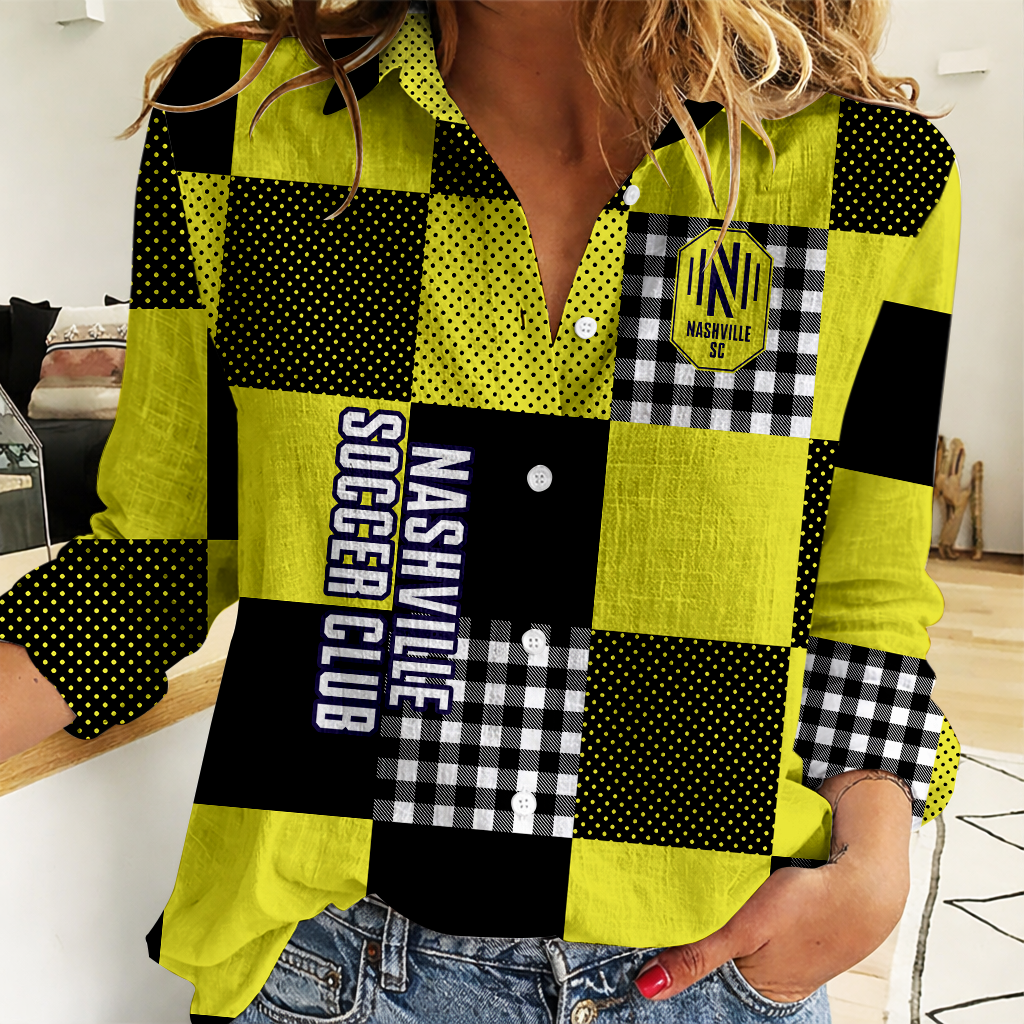 LIMITED EDITION - NEW CUSTOMIZED MLS02 NSC NASHVILLE CASUAL SHIRT