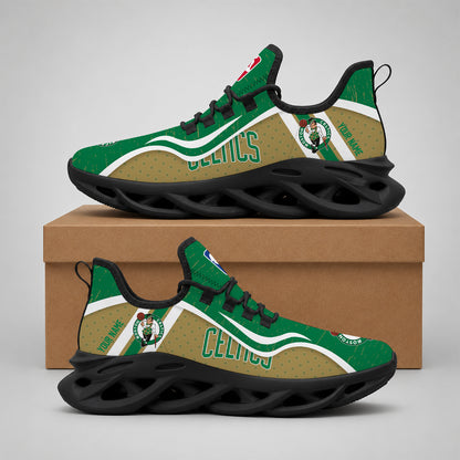 LIMITED EDITION - NEW CUSTOMIZED NBA03 BCE BOSTON CELTICS MAX SOUL SHOES