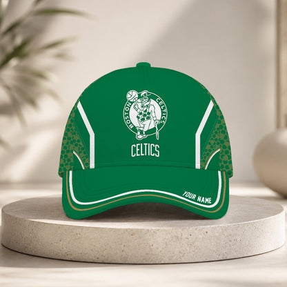 SPECIAL EDITION - NEW CUSTOMIZED NBA03 BCE BOSTON CELTICS CLASSIC CAP