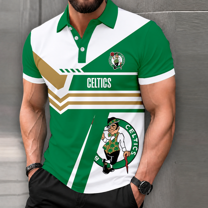 LIMITED EDITION - NEW CUSTOMIZED NBA03 BCE BOSTON CELTICS POLO SHIRT, ZIP POLO SHIRT & T-SHIRTS