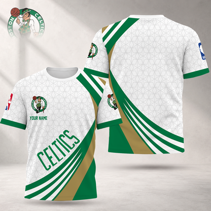 LIMITED EDITION - NEW CUSTOMIZED NBA03 BCE BOSTON CELTICS T-SHIRT, POLO SHIRT, ZIP POLO SHIRT, SWEATSHIRT, HOODIE & ZIP HOODIE