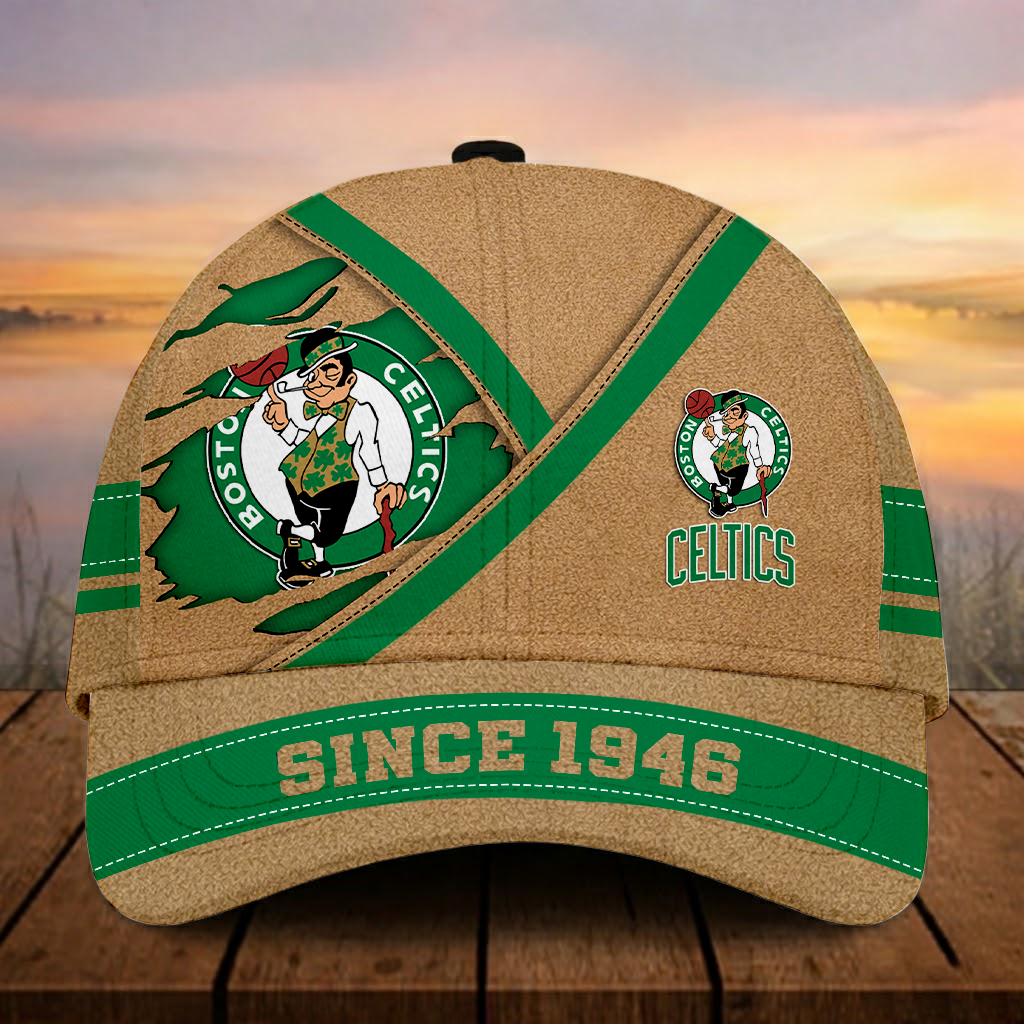 LIMITED EDITION - NEW CUSTOMIZED NBA03 BCE BOSTON CELTICS CLASSIC CAP