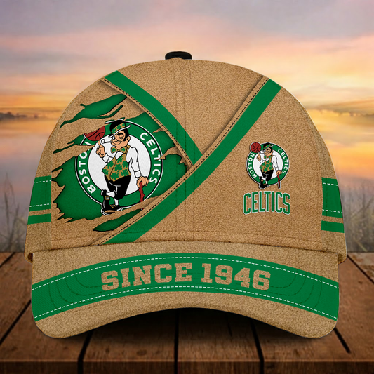LIMITED EDITION - NEW CUSTOMIZED NBA03 BCE BOSTON CELTICS CLASSIC CAP