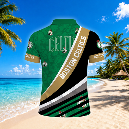 [HOT DEAL] NEW CUSTOMIZED NBA03 BCE BOSTON CELTICS POLO SHIRT