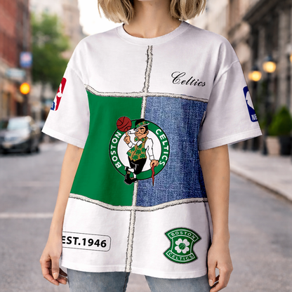 LIMITED EDITION - NEW CUSTOMIZEDNBA03 BCE BOSTON CELTICS UNISEX T-SHIRT, POLO, HOODIE & JACKETS