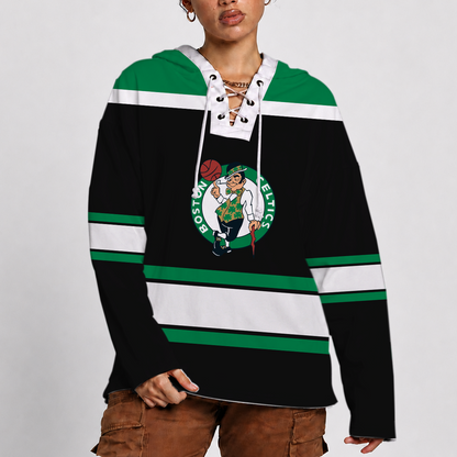 [HOT DEAL] NEW CUSTOMIZED NBA03 BCE BOSTON CELTICS LACER HOODIE