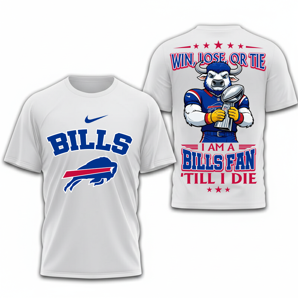 LIMITED EDITION - NEW CUSTOMIZED NFL03 BFB BUFFALO BILLS UNISEX T-SHIRT, POLO, HOODIE & JACKETS