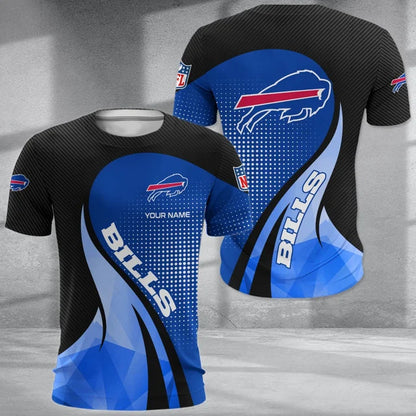 LIMITED EDITION - NEW CUSTOMIZED NFL03 BFB BUFFALO BILLS POLO, T-SHIRT & SHORT PANTS SET