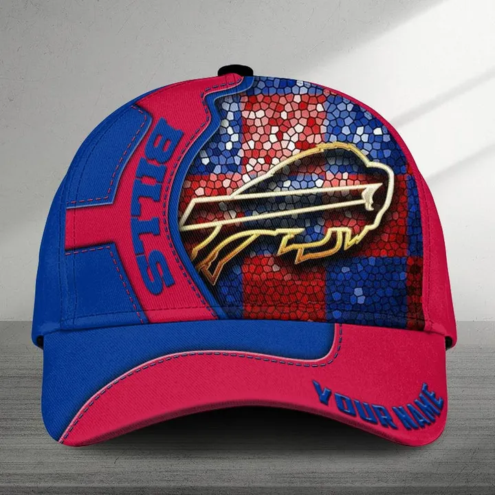 LIMITED EDITION - NEW CUSTOMIZED NFL03 BFB BUFFALO BILLS CLASSIC CAP