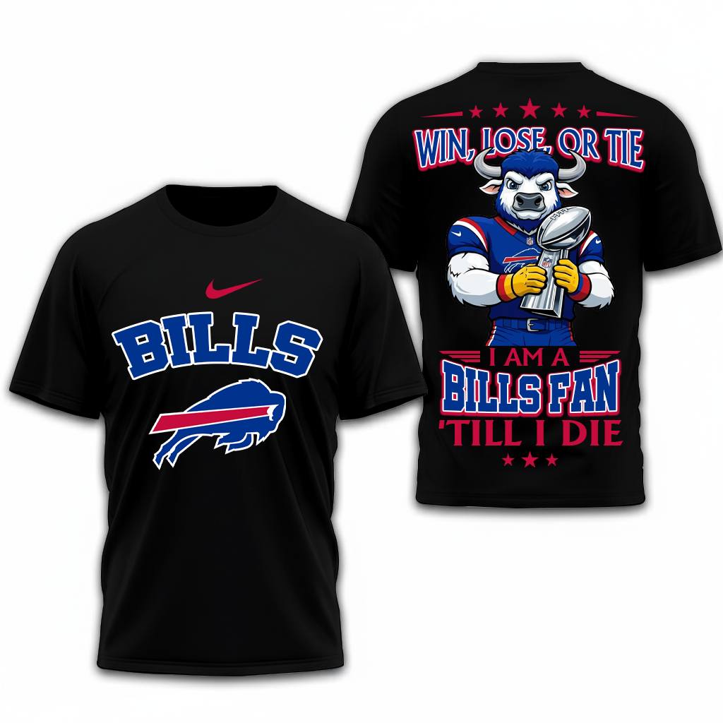 LIMITED EDITION - NEW CUSTOMIZED NFL03 BFB BUFFALO BILLS UNISEX T-SHIRT, POLO, HOODIE & JACKETS