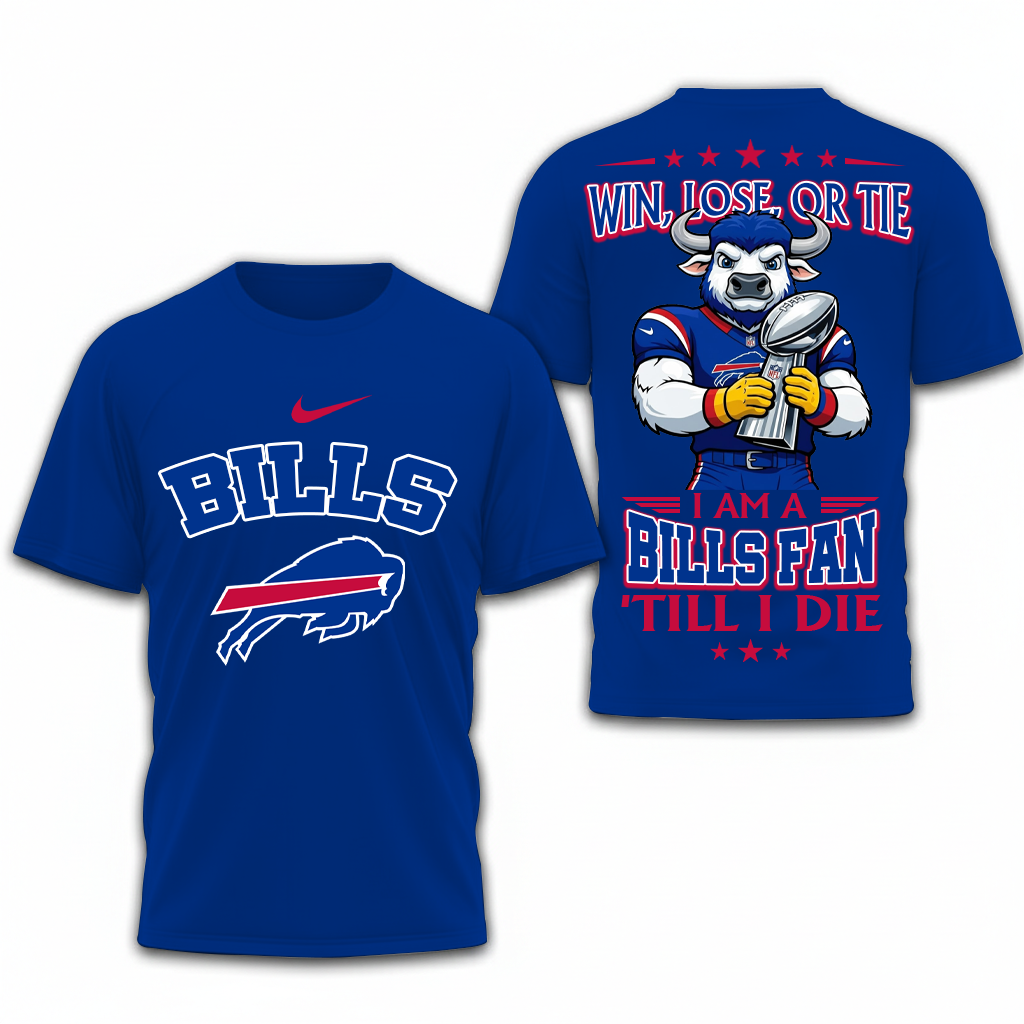 LIMITED EDITION - NEW CUSTOMIZED NFL03 BFB BUFFALO BILLS UNISEX T-SHIRT, POLO, HOODIE & JACKETS