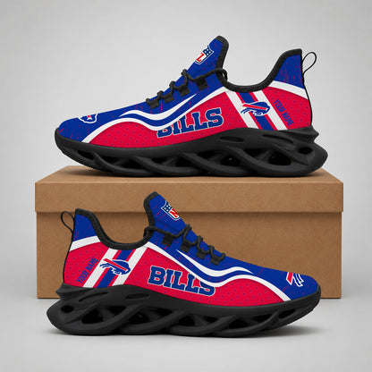 SPECIAL EDITION - NEW CUSTOMIZED NFL03 BFB BUFFALO BILLS MAX SOUL SHOES