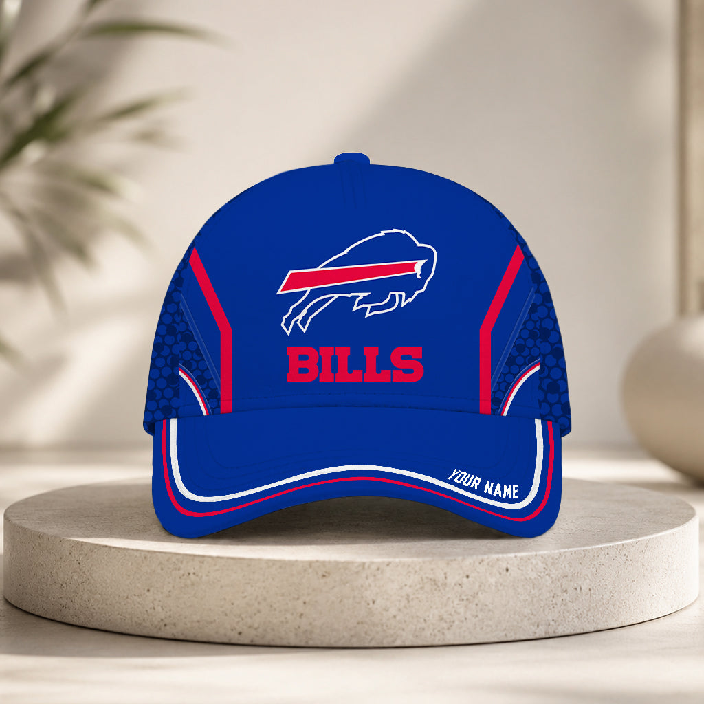 VIRAL EDITION - NEW CUSTOMIZED NFL03 BFB BUFFALO BILLS CLASSIC CAP
