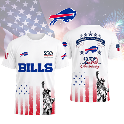 LIMITED EDITION - NEW CUSTOMIZED NFL03 BFB BUFFALO BILLS T-SHIRT, POLO SHIRT, ZIP POLO SHIRT, SWEATSHIRT, HOODIE & ZIP HOODIE