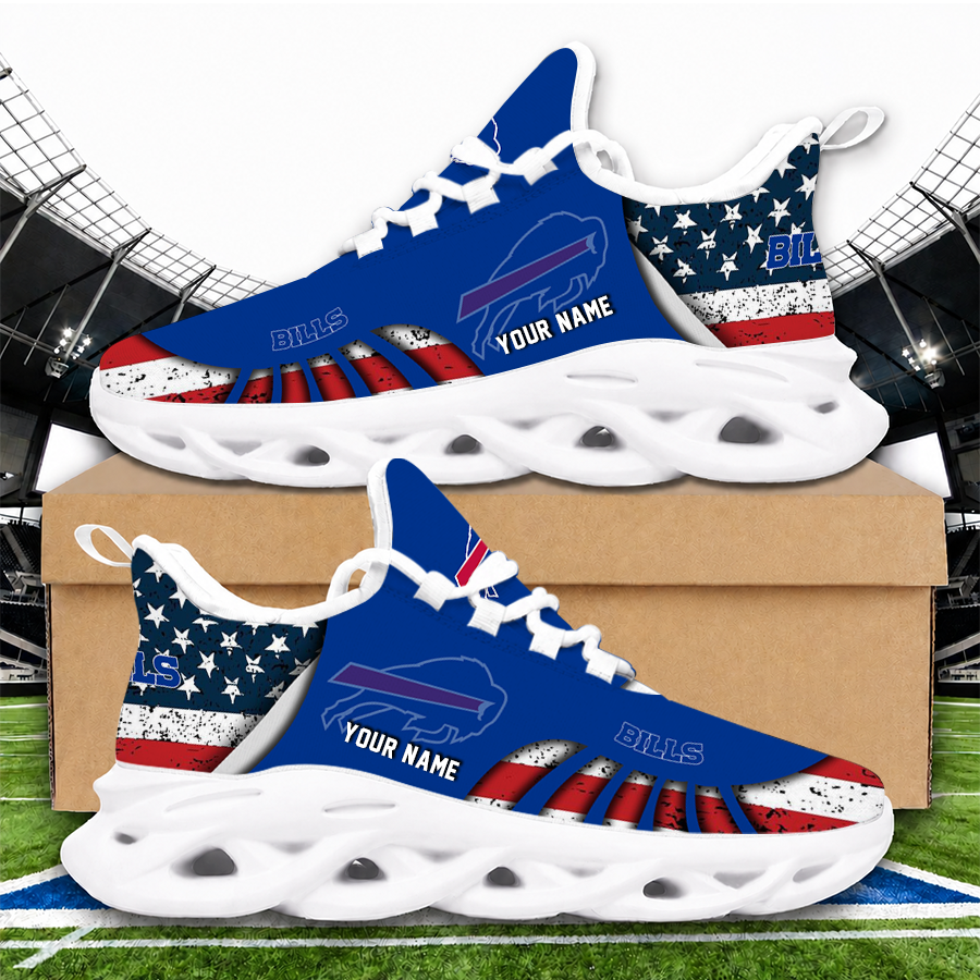 [SPECIAL OFFER] NEW CUSTOMIZED NFL03 BFB BUFFALO BILLS UNISEX CLUNKY SNEAKERS