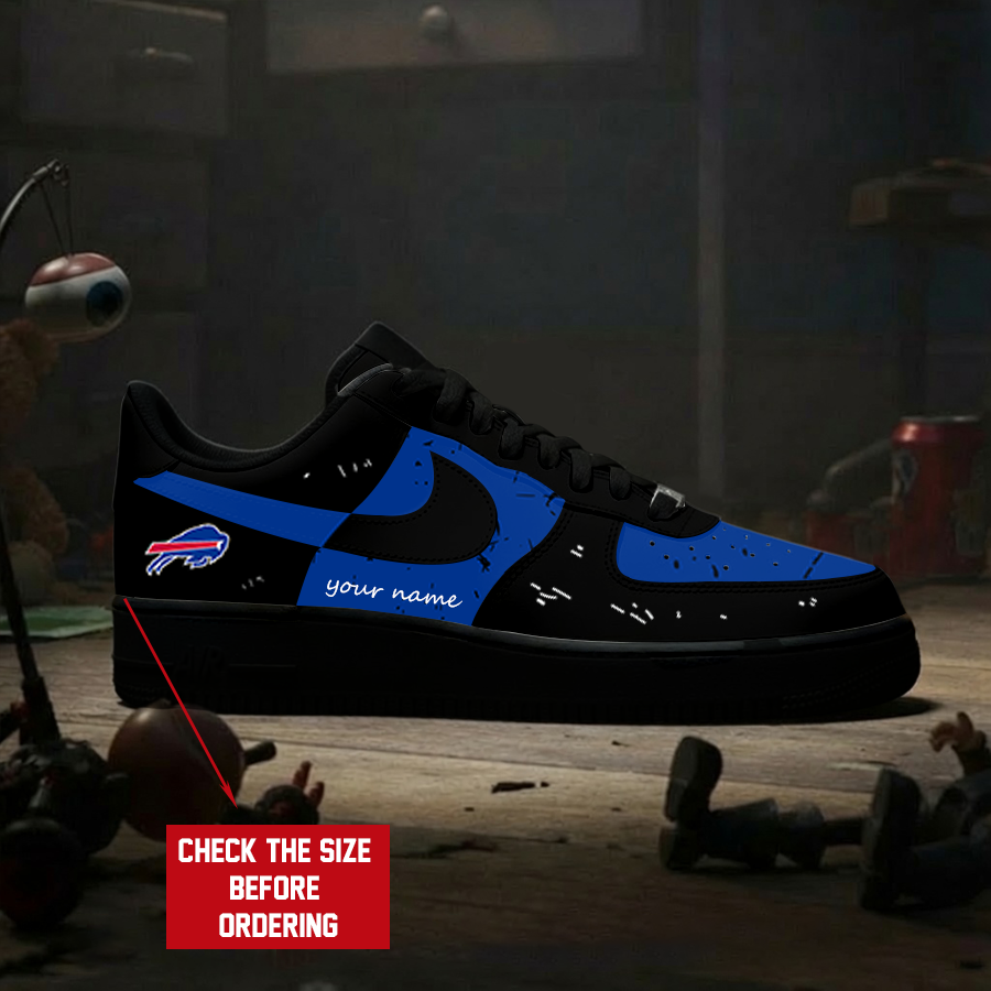 [SPECIAL OFFER] NEW CUSTOMIZED NFL03 BFB BUFFALO BILLS AF1 SNEAKERS