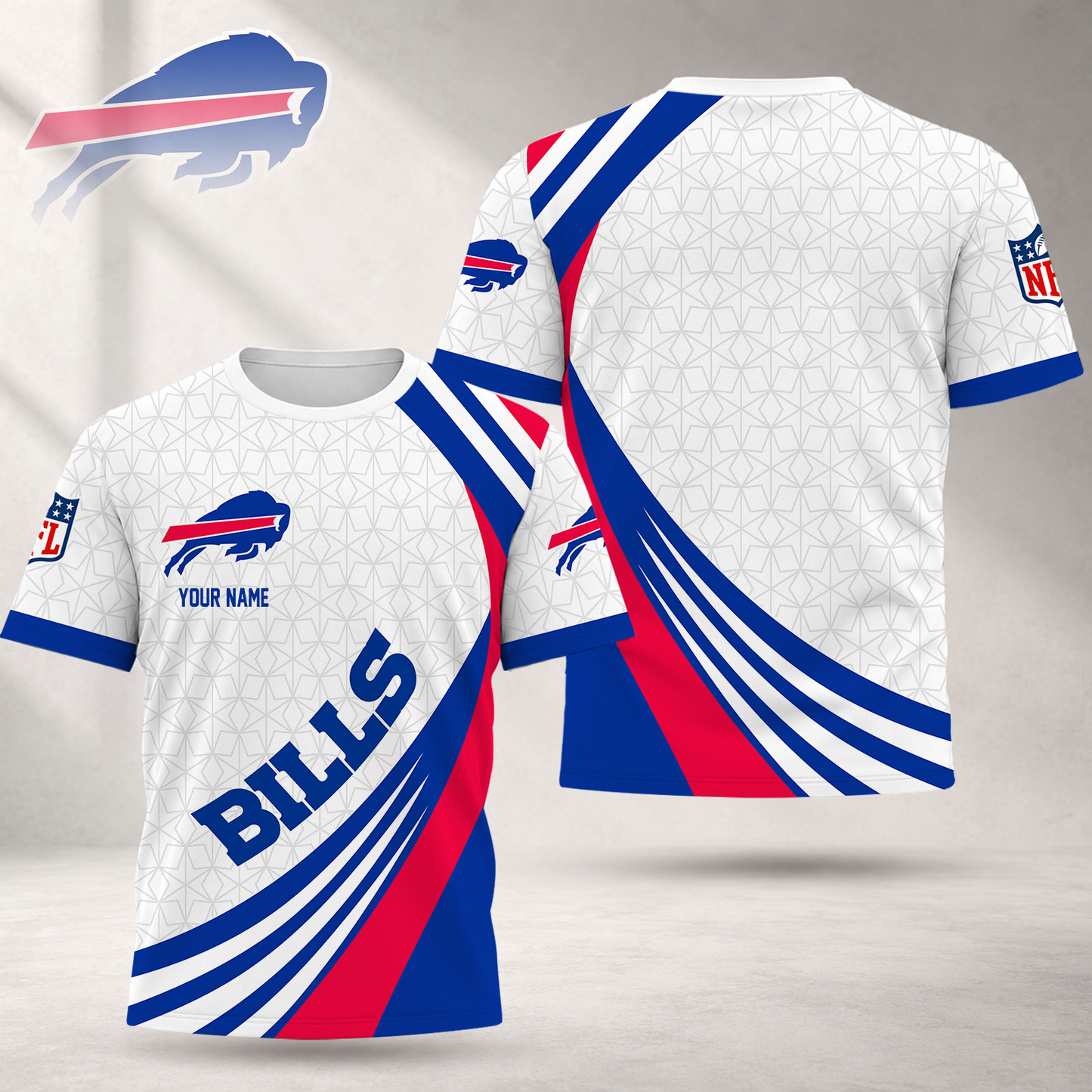 LIMITED EDITION - NEW CUSTOMIZED NFL03 BFB BUFFALO BILLS T-SHIRT, POLO SHIRT, ZIP POLO SHIRT, SWEATSHIRT, HOODIE & ZIP HOODIE