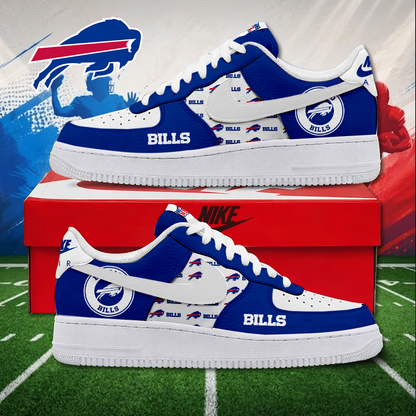 MEGA SALE - NEW CUSTOMIZED NFL03 BFB BUFFALO BILLS AF1 SNEAKERS