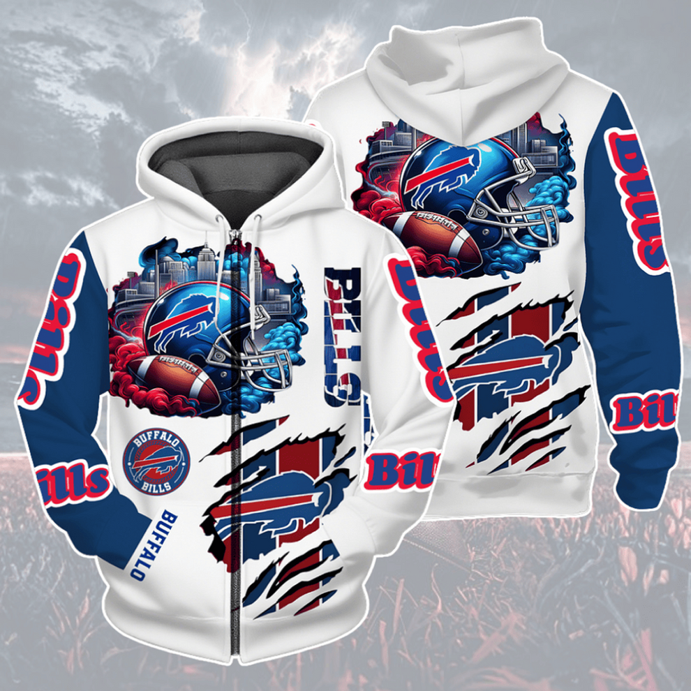 LIMITED EDITION - NEW CUSTOMIZED NFL03 BFB BUFFALO BILLS UNISEX T-SHIRT, POLO, HOODIE & JACKETS