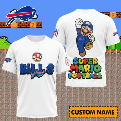 LIMITED EDITION - NEW CUSTOMIZED NFL03 BF BILLS UNISEX T-SHIRT, SWEATSHIRT, HOODIE & ZIP HOODIE