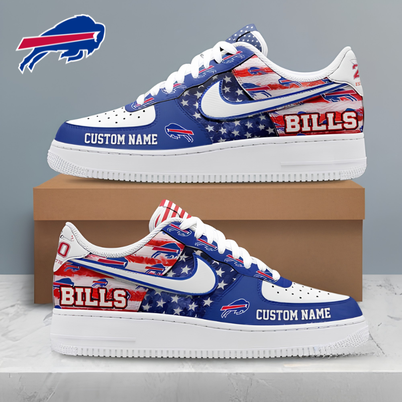 [SPECIAL OFFER] NEW CUSTOMIZED NFL03 BFB BUFFALO BILLS AF1 SHOES