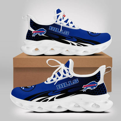 LIMITED EDITION - NEW CUSTOMIZED NFL03 BFB BUFFALO BILLS UNISEX MAX SOUL SHOES