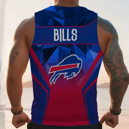 LIMITED EDITION - NEW CUSTOMIZED NFL03 BF BILLS UNISEX TANK TOP