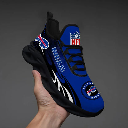 LIMITED EDITION - NEW CUSTOMIZED NFL03 BFB BUFFALO BILLS UNISEX MAX SOUL SHOES