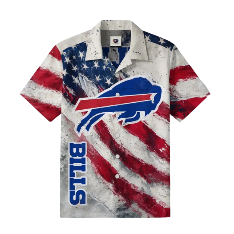 LIMITED EDITION - NEW CUSTOMIZED NFL03 BFB BUFFALO BILLS UNISEX HAWAIIAN SHIRT