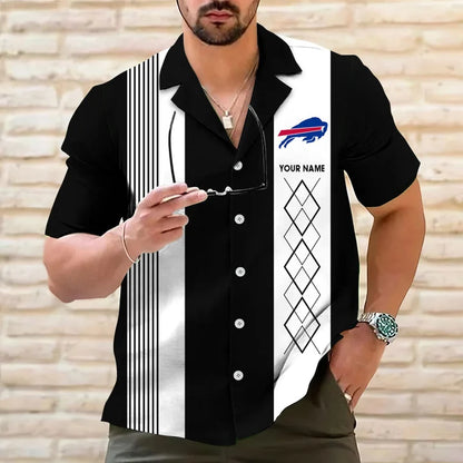 LIMITED EDITION - NEW CUSTOMIZED NFL03 BFB BUFFALO BILLS HAWAIIAN SHIRT