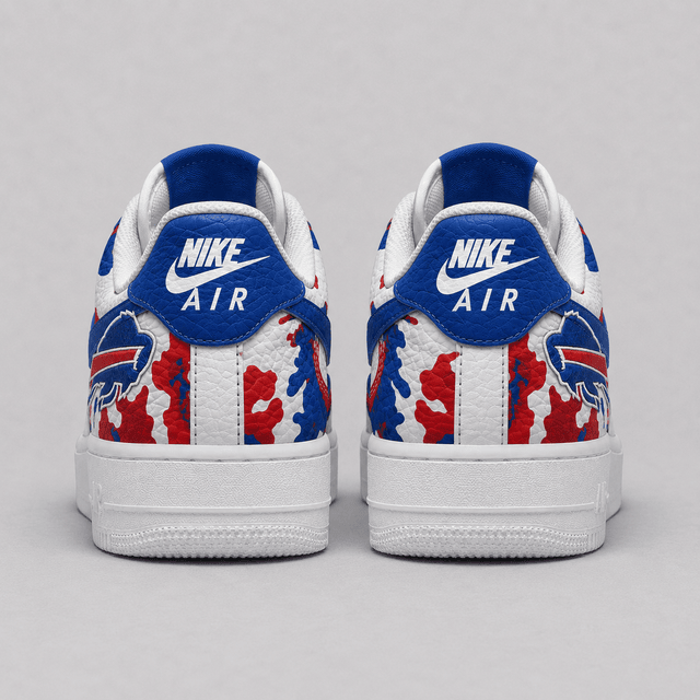 [SPECIAL OFFER] NEW CUSTOMIZED NFL03 BFB BUFFALO BILLS AF1 SHOES