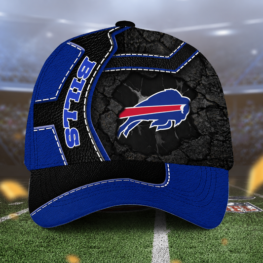 LIMITED EDITON - NEW CUSTOMIZED NFL03 BFB BUFFALO BILLS CLASSIC CAP