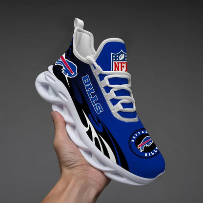 LIMITED EDITION - NEW CUSTOMIZED NFL03 BFB BUFFALO BILLS UNISEX MAX SOUL SHOES