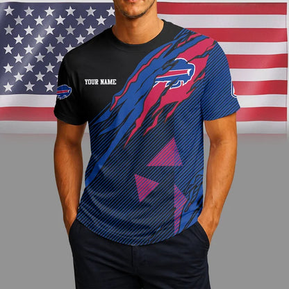 LIMITED EDITION - NEW CUSTOMIZED NFL03 BFB BUFFALO BILLS T-SHIRT, POLO SHIRT, ZIP POLO SHIRT, SWEATSHIRT, HOODIE & ZIP HOODIE