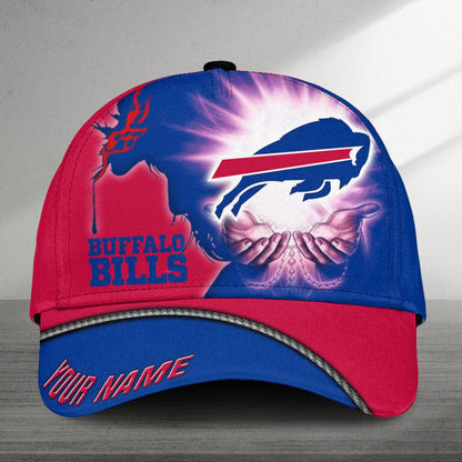 LIMITED EDITION - NEW CUSTOMIZED NFL03 BFB BUFFALO BILLS CLASSIC CAP