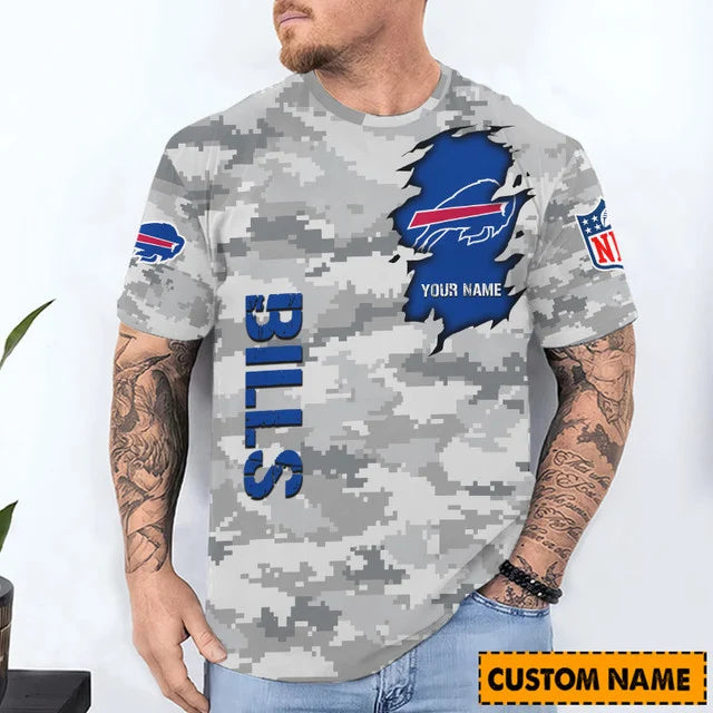 LIMITED EDITION - NEW CUSTOMIZED NFL03 BFB BUFFALO BILLS T-SHIRT, POLO SHIRT, ZIP POLO SHIRT, SWEATSHIRT, HOODIE & ZIP HOODIE
