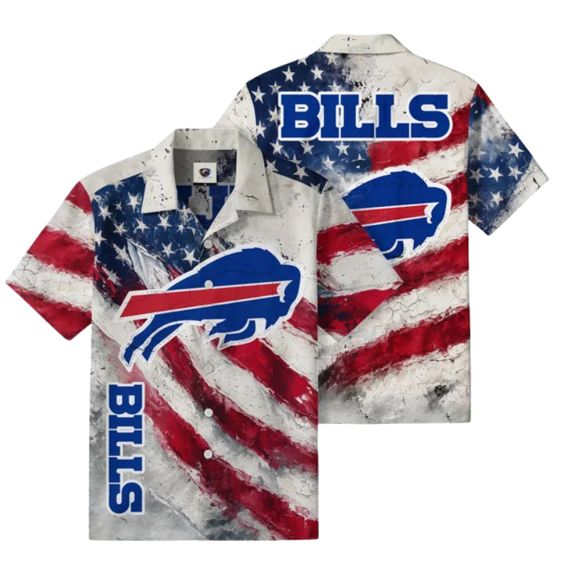 LIMITED EDITION - NEW CUSTOMIZED NFL03 BFB BUFFALO BILLS UNISEX HAWAIIAN SHIRT
