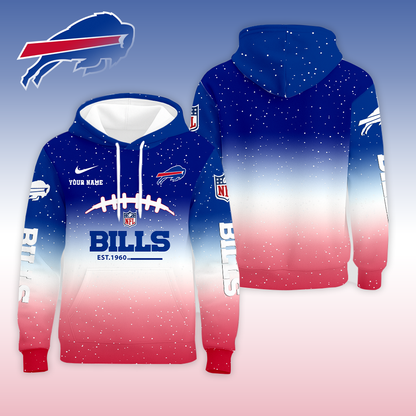 LIMITED EDITION - NEW CUSTOMIZED NFL03 BFB BUFFALO BILLS UNISEX T-SHIRT, POLO, HOODIE & JACKETS