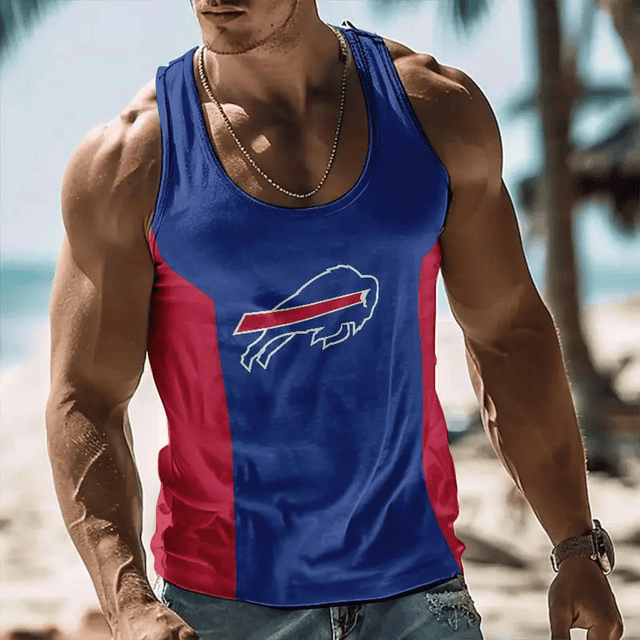 [SPECIAL OFFER] NEW CUSTOMIZED NFL03 BFB BUFFALO BILLS UNISEX TANK TOP