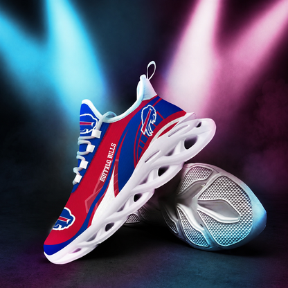 LIMITED EDITION - NEW CUSTOMIZED NFL03 BFB BUFFALO BILLS UNISEX MAX SOUL SHOES