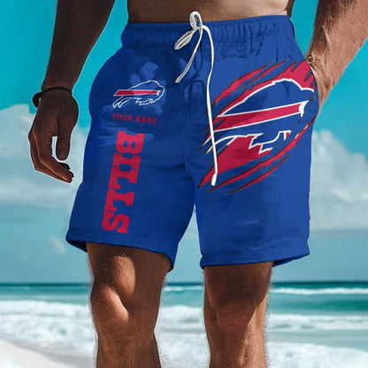 LIMITED EDITION - NEW PREMIUM NFL03 BF BILLS SHORT PANTS