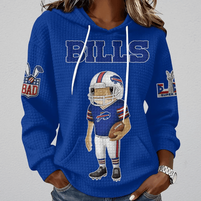 [SPECIAL OFFER] NEW CUSTOMIZED NFL03 BFB BUFFALO BILLS UNISEX HOODED SWEATSHIRT
