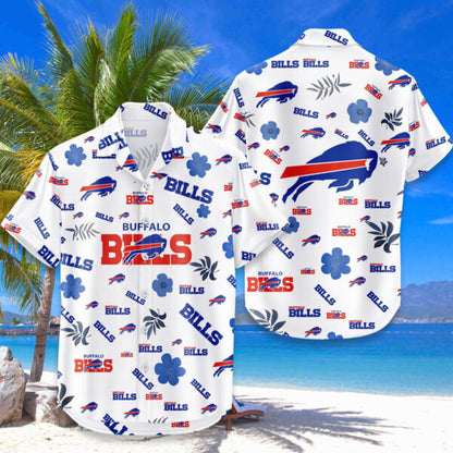 LIMITED EDITION - NEW CUSTOMIZED NFL03 BFB BUFFALO BILLS UNISEX HAWAIIAN SHIRT