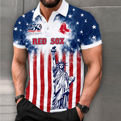 LIMITED EDITION - NEW CUSTOMIZED MLB03 BRS BOSTON RED SOX POLO SHIRT, ZIP POLO SHIRT & T-SHIRTS